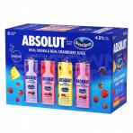 Absolut Cocktail - Ocean Spray Variety Pack 0 (355)