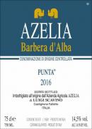 Azelia - Barbera d'Alba 'Punta' 2016 (750)