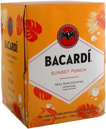 Bacardi - Sunset Punch Cans (355ml can) (355ml can)