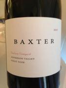 Baxter - Toulouse Vineyard Pinot Noir 2006 (750)