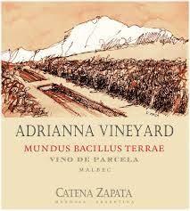 Catena Zapata - Adrianna Vineyard Mundus Bacillus Terrae Malbec 2017 (750ml) (750ml)