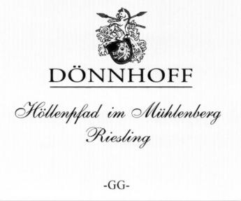 Donnhoff - Riesling Gg Hollenpfad Im Muhlenberg 2019 (750ml) (750ml)