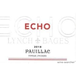 Echo de Lynch Bages - Bordeaux Blend 2018 (750ml) (750ml)